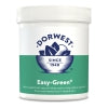 Load image into Gallery viewer, A white plastic tub with the word Dorwest written in an arc at the tob in blue and a blue pestle and mortar below. The bottom half of the label is bright green and the words Easy Green are written in white.