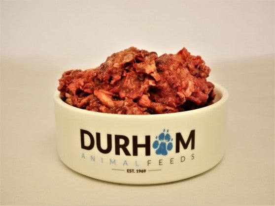 DURHAM ANIMAL FEEDS : Beef Mince - Bone Free - 454g