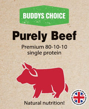 Load image into Gallery viewer, ALBION : Buddys Choice - Purely Beef 80/10/10 - 454g
