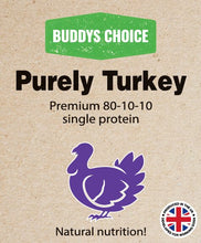 Load image into Gallery viewer, ALBION : Buddys Choice -  Purely Turkey 80/10/10 - 454g
